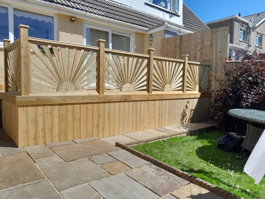 Decking in Neath