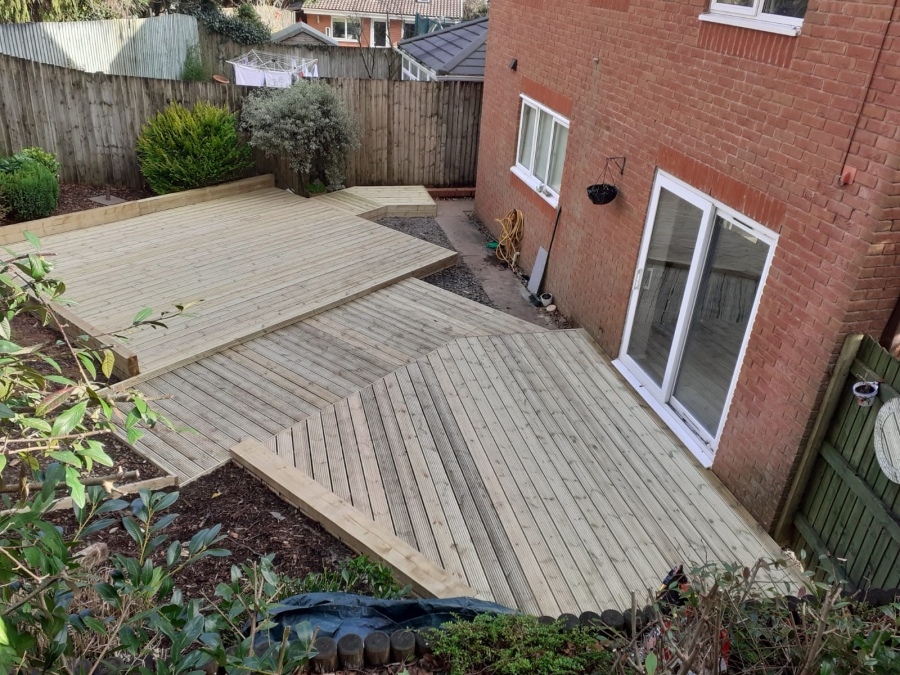 Decking in Neath