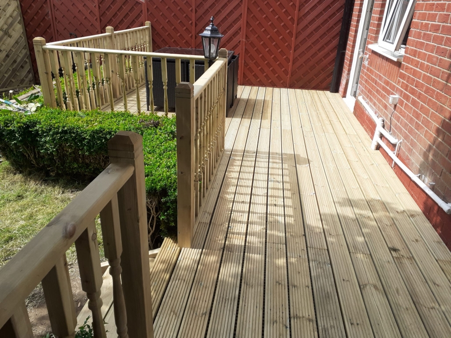 Decking in Neath