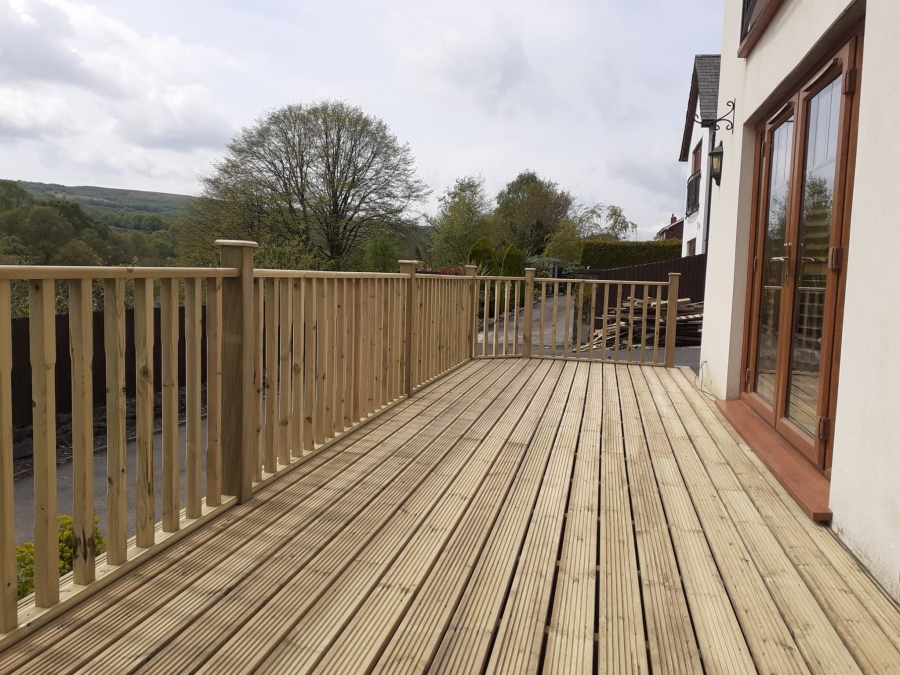 Decking in Neath