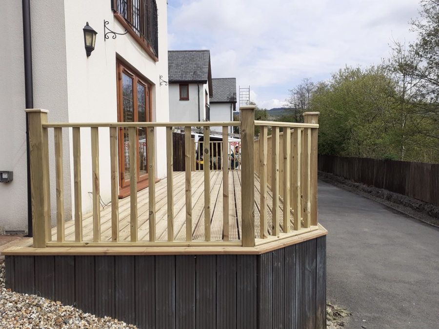 Decking in Swansea