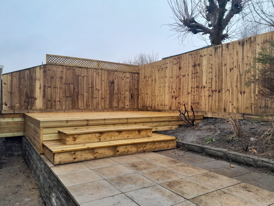 Decking in Uplands