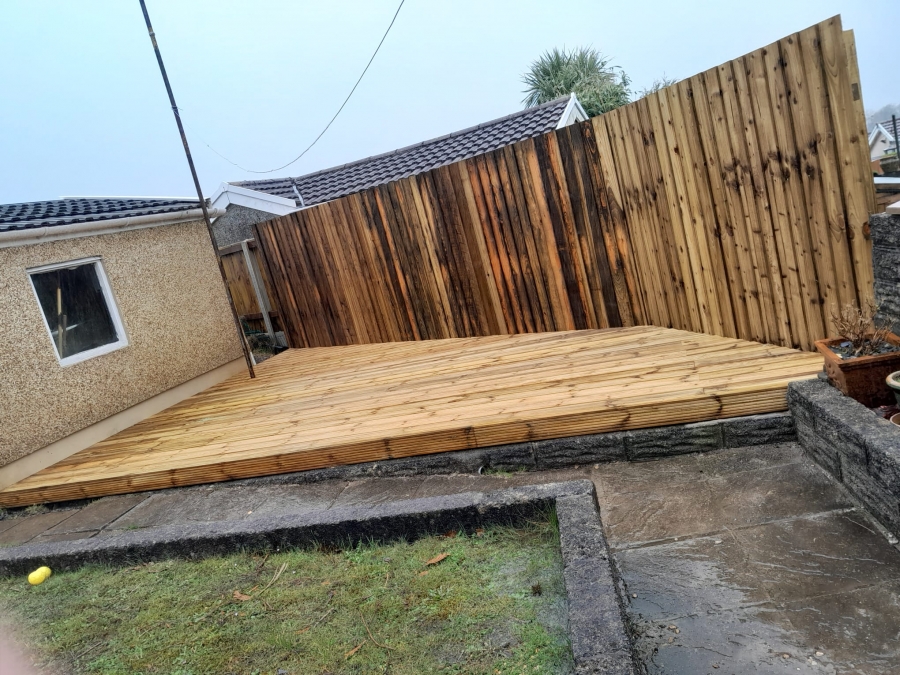 Decking in Uplands