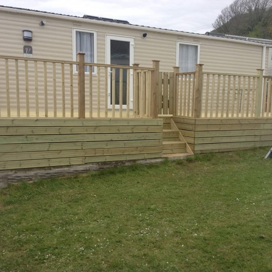 Decking in West Cross